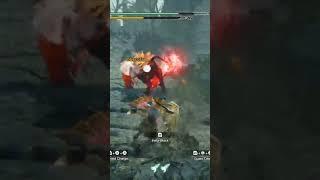 my first time ever seeing Rajang spamming the same move twice