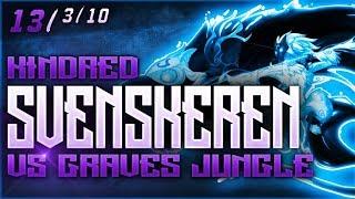 S8  Svenskeren Kindred vs Graves JUNGLE  Ranked League VOD