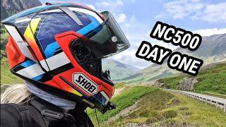 NC500 Scotland Trip Day 1  Riding BMW R1250 GS Motorcycles  From Manchester to Gairloch