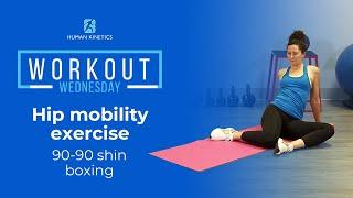 Mobility exercise 90-90 shin boxing