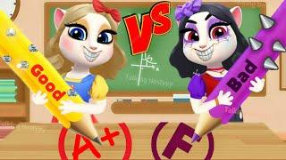 MISS DELIGHT EVIL TWIN SISTER? Poppy Playtime 3 My Talking Angela 2