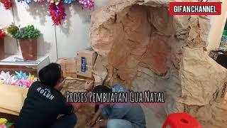 CARA MEMBUAT GUA NATAL Display di Laris Ambarawa