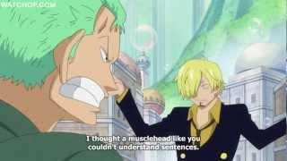 One Piece - Zoro Vs Sanji after 2 years funny