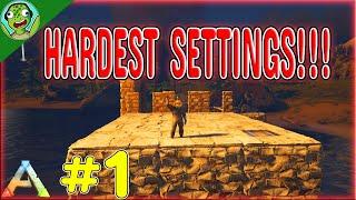 NEW DOX SERVER WITH HARDEST SETTINGS ep.1 -  Ark Survival Evolved