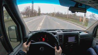 2008 VOLKSWAGEN CRAFTER 2.5 TDI - POV TEST DRIVE