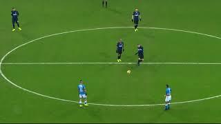 Mauro Icardi Hits Crossbar From Kick Off Inter vs Napoli 10