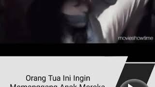 Adegan film.Kejam....orang tua ini ingin memanggang anaknya...