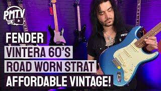 Fender Vintera Road Worn 60s Stratocaster - The Affordable 60s Strat - Review & Demo