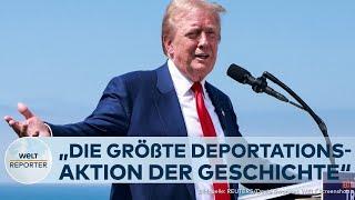 US-WAHLKAMPF Donald Trump kündigt Massen-Deportation an – Kamala Harris legt in den Umfragen zu