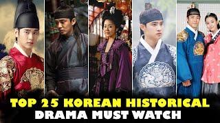 Top 25 Daftar Drama Korea Sejarah Terbaik _ Drama sejarah yang paling direkomendasikan