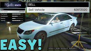 *ITS BACK* SELL ANY STREET CAR FOR MILLIONS  GTA 5 Money Glitch As Of Patch 1.64 $55000000