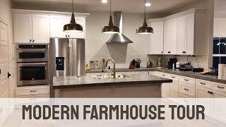 Modern Farmhouse House Tour - See our Custom Built House
