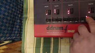 clavia ddrum 4 SE electronic drum system demo spb 2023 test