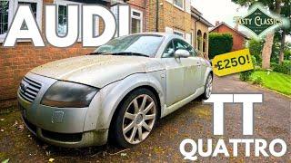 LEFT TO ROT - Can I Get This AUDI TT 1.8 TURBO Back On The Road? IN 5 DAYS?