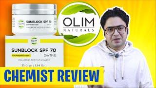 Olim Sunscreen SPF 70 - Expert Review