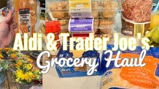 GROCERY HAUL FROM ALDI & TRADER JOES