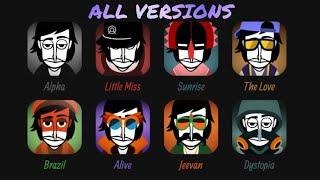 Versions travel. incredibox mix. ALL VERSIONS. And Blinding Lights V9???