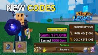 *NEW* ALL WORKING CODES IN KING LEGACY 2024  KING LEGACY CODES STAT RESET GATE