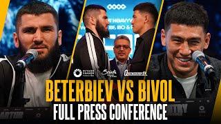 Artur Beterbiev vs Dmitry Bivol full press conference  Undisputed light-heavyweight championship