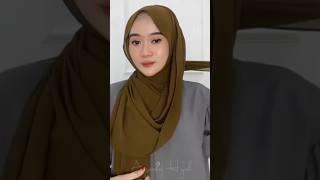 hijab tutorial #hijab #hijabstyle #shortshijab #fashion #hijabfashionstyle