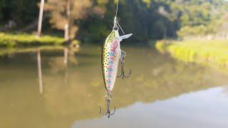 The Best CREEK & RIVER Lure for REACTION STRIKES  Trophy Trout Fishing