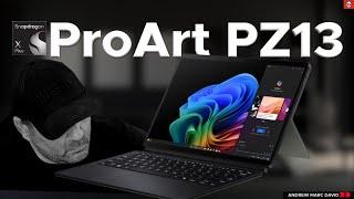 ASUS ProArt PZ13 with New Snapdragon X Plus 8-Cores