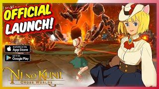 Ni no Kuni Cross Worlds Global - Gameplay First Impressions AndroidIOS