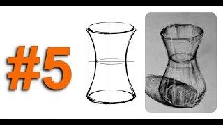 4 Adımda Çay Bardağı Nasıl Çizilir? How to draw a glass?
