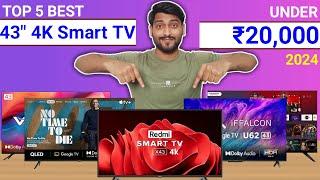 Top 5 Best 43 Inch 4K Smart TV Under 20kJanuary 2024  Best 4k Smart TV Under 20k In 2024