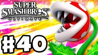 PIRANHA PLANT - Super Smash Bros Ultimate - Gameplay Walkthrough Part 40 Nintendo Switch