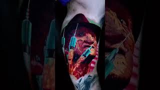 #shorts Freddy Krueger Tattoo by Paul Aramayo