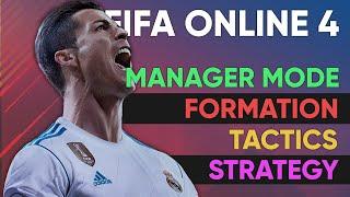 FIFA ONLINE 4 Manager Mode Tactics  Pro Formation and Strategy  FIFA ONLINE 4 India  Hindi