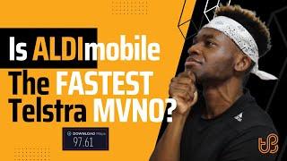 ALDImobile Review  - The BEST and CHEAPEST Australian SIM Card? - Speedtest Telstra MVNO