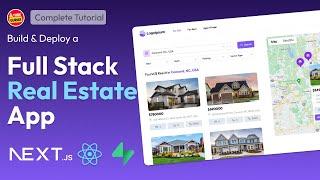 Build & Deploy Full Stack Next.js Real Estate App Using React.js TailwindCss Supabase