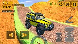 Jeep 4x4 Offroad Driving - Mountain Climb Stunt 3D - Gameplay Android