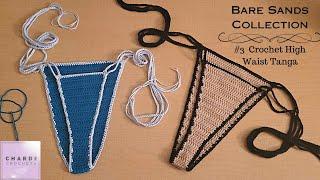 Easy Crochet High Waist Bikini Bottom Tutorial for Moderate Coverage  Bare Sands Collection Part 3