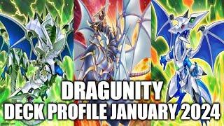 DRAGUNITY DECK PROFILE JANUARY 2024 YUGIOH