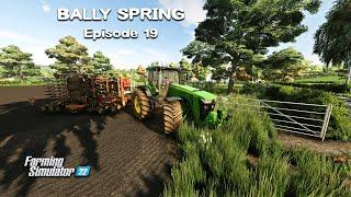 Seeding CANOLA & OAT Expanding Fields Harvesting SOYBEANS  Bally Spring  FS22  Episode #19