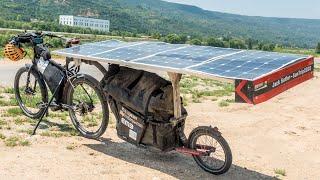 Touring Solar Ebike Review After 13000km to China - BBSHD Em3EV Battery