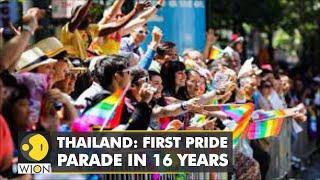 Thailand celebrates first pride parade in 16 years Chants for same sex marriage reverberate  WION