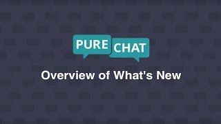 New Pure Chat Dashboard