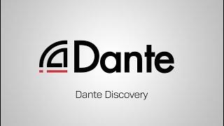 Dante Discovery Can’t find Dante Devices on the network? Watch this