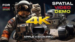 4K Apple Vision Pro - SPATIAL VIDEO Showcase PRO DEMO Planetarium Film Compatible with Quest 3