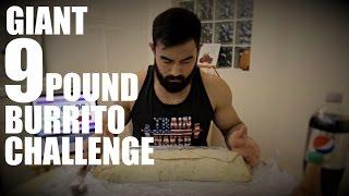 GIANT 9 POUND BURRITO CHALLENGE