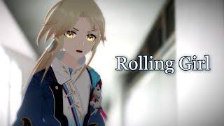 【MMD】Yanqing - ローリンガール Rolling Girl