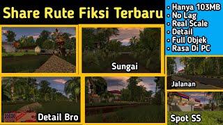 Share Rute Fiksi Full Objek Padat & Cara Pemasangan Nya  Trainz Simulator 