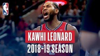 Kawhi Leonards Best Plays From the 2018-19 NBA Regular Season