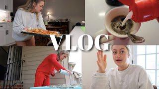 VLOG  bts of my small business easy dinner idea catching up & snowboarding trip