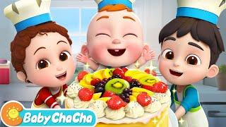 Pat a Cake  Lets Make a Yummy Birthday Cake  Baby ChaCha Nursery Rhymes & Kids Songs