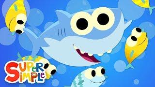 Baby Shark  featuring Finny The Shark  Super Simple Songs